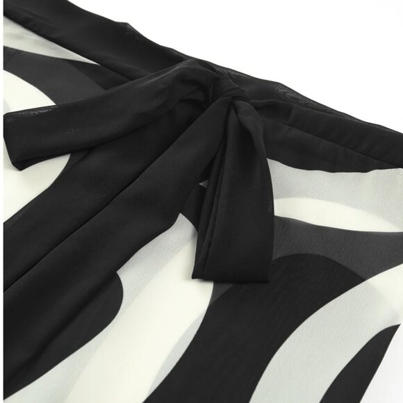 Commense Sophisticated Chiffon Swimsuit Cover UP - Picture 4 of 11